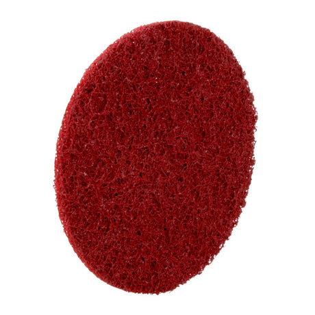 3M PN-DR Scotch-Brite Roloc Precision Surface Conditioning Disc, Medium, Red, TR, 4 in (89281) (7100264142)  - (100Pack) - 4
