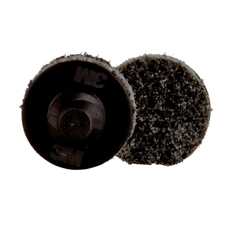 3M PN-DR Scotch-Brite Roloc Precision Surface Conditioning Disc, TR, Extra Coarse, Ceramic Nonwoven, Dark Gray, 1 in, Dispenser Pack (7100264150)  - (200 Pack)