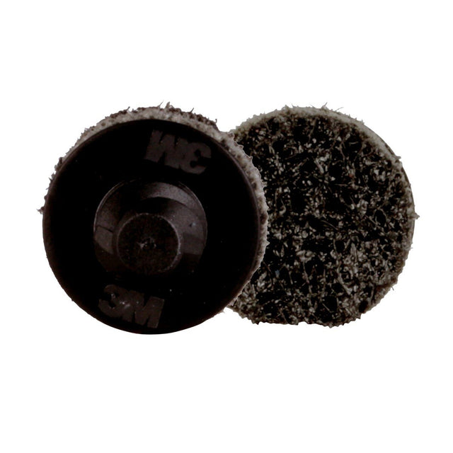 3M PN-DR Scotch-Brite Roloc Precision Surface Conditioning Disc, TR, Extra Coarse, Ceramic Nonwoven, Dark Gray, 1 in, Dispenser Pack (7100264150)  - (200 Pack)