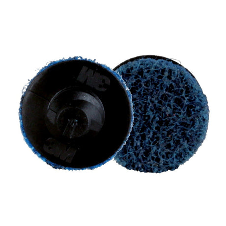 3M Scotch-Brite Roloc Precision Surface Conditioning Disc, PN-DR, TR, Very Fine, Precision Shaped Ceramic, Non-woven, Blue, 1 in, Dispenser Pack (89323) (7100264156)  - (200Pack)