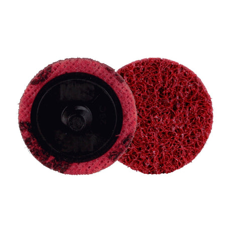 3M PN-DR Scotch-Brite Roloc Precision Surface Conditioning Disc, TR, Medium, Precision Shaped Ceramic, Nonwoven, Red, 1-1/2 in, Dispenser Pack (7100264163)  - (100Pack)