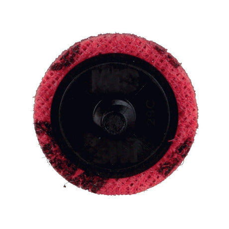 3M PN-DR Scotch-Brite Roloc Precision Surface Conditioning Disc, Medium, TR, Red, 1-1/2 in (7100264168) (10000 Pack) - 2
