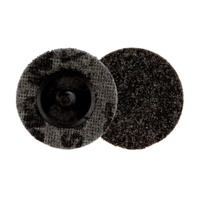 3M PN-DR Scotch-Brite Roloc Precision Surface Conditioning Disc, TR, Extra Coarse, Precision Shaped Ceramic, Dark Gray, 2 in (7100264172)  - (100 Pack)