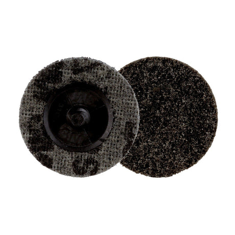 3M PN-DR Scotch-Brite Roloc Precision Surface Conditioning Disc, TR, Extra Coarse, Precision Shaped Ceramic, Dark Gray, 2 in (7100264172)  - (100 Pack)