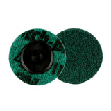 3M PN-DR Scotch-Brite Roloc Precision Surface Conditioning Disc, TR, Fine, Precision Shaped Ceramic, Nonwoven, Green, 2 in (89302) (7100264174)  - (200Pack) - 2