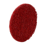 3M Scotch-Brite Roloc Precision Surface Conditioning Disc, PN-DR, Medium, TR, Red, 3 in (89291) (7100264196)  - (100Pack) - 4