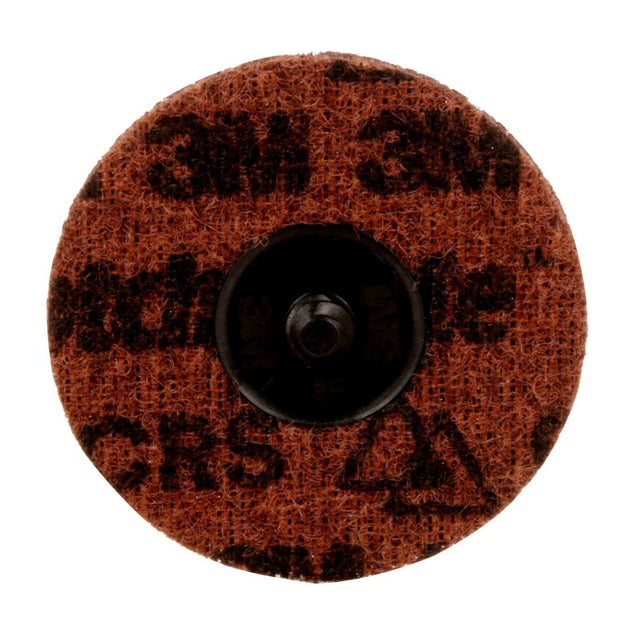 3M PN-DR Scotch-Brite Roloc Precision Surface Conditioning Disc, TR, Coarse, Precision Shaped Ceramic, Nonwoven, Brown, 3 in, Dispenser Pack (7100264197)  - (100 Pack)