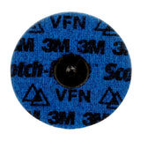 3M 89283 Scotch-Brite Roloc Precision Surface Conditioning Disc, PN-DR, Very Fine, TR, Blue, 4 in (7100264199)  - (100 Pack)