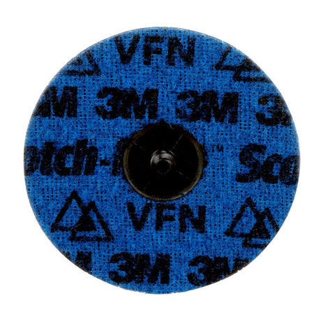 3M 89283 Scotch-Brite Roloc Precision Surface Conditioning Disc, PN-DR, Very Fine, TR, Blue, 4 in (7100264199)  - (100 Pack)