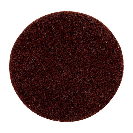 3M Scotch-Brite Roloc Precision Surface Conditioning Disc PN-DR Coarse TR Brown 4 in 25 Count (89280) (7100264203)  - (100Pack)