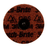3M Scotch-Brite Roloc Precision Surface Conditioning Disc PN-DR Coarse TR Brown 4 in 25 Count (89280) (7100264203)  - (100Pack) - 2