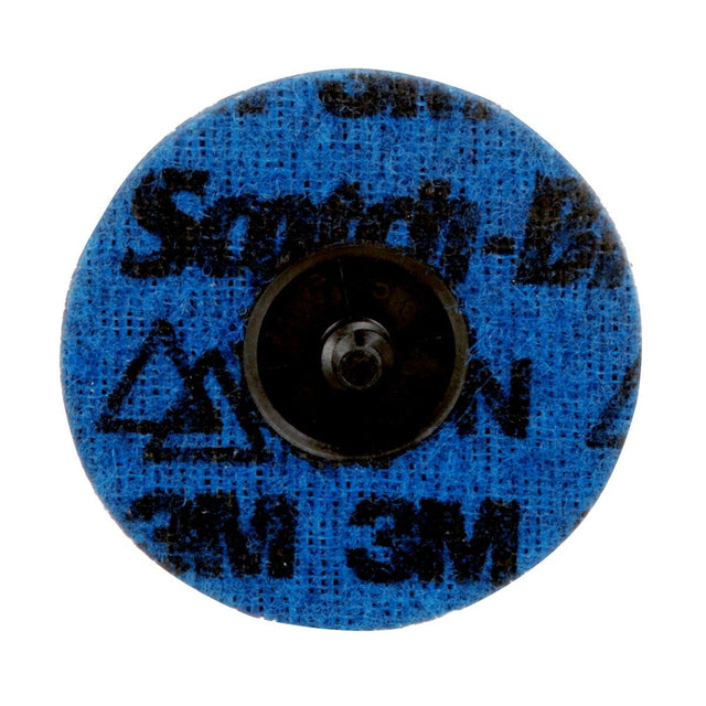 3M PN-DR Scotch-Brite Roloc Precision Surface Conditioning Disc, TR, Very Fine, Precision Shaped Ceramic, Blue, 3 in (7100264429)  - (1000 Pack)