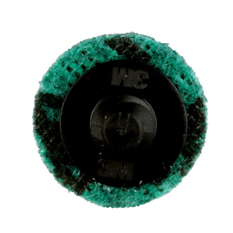 3M PN-DR Scotch-Brite Roloc Precision Surface Conditioning Disc TR Fine Precision Shaped Ceramic Nonwoven Green 3/4 in Dispenser Pack (7100264664)  - (200 Pack) - 5
