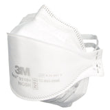 3M 37192 Aura Particulate Respirator 9210+, N95 Disposable Individually Wrapped Flat Fold, White (7100266132) (240 Pack) - 3
