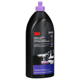3M Perfect-It Random Orbital Polish, Fine, Purple, 1 Quart (32 fl oz/946 mL) for Automotive Buffing and Polishing (34134) (7100270075)  - (6Pack)