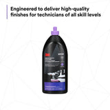 3M Perfect-It Random Orbital Polish, Fine, Purple, 1 Quart (32 fl oz/946 mL) for Automotive Buffing and Polishing (34134) (7100270075)  - (6Pack) - 8