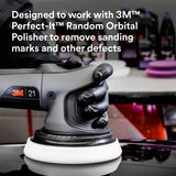 3M Perfect-It Random Orbital Compound, Fast Cutting Automotive Buffing and Polishing Compound, White, 1 Pint 16 fl oz (34130) (7100270076)  - (6Pack) - 9