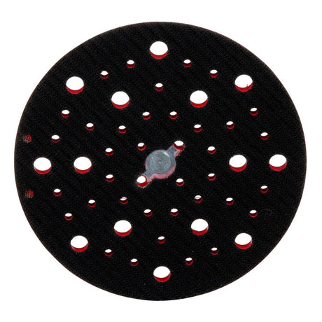 3M Xtract Hookit Clean Sanding Back-up Pad, 6 in, Hard, Red, 49 Holes, 5/16-24 EXT, Max 12000 RPM OPM (89409) (7100270476)  - (10Pack) - 4