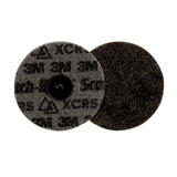 3M PN-DR Scotch-Brite Roloc Precision Surface Conditioning Disc, TR, Extra Coarse, Dark Gray, 4 in (7100270872)  - (100 Pack) - 2
