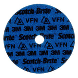 3M PN-DH Scotch-Brite Precision Surface Conditioning Disc, Very Fine, Blue, 7 in x 7/8 in Center Hole, Hook and Loop (7100271024) (25 Pack) - 2