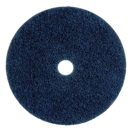 3M PN-DH Scotch-Brite Precision Surface Conditioning Disc, Very Fine, Blue, 7 in x 7/8 in Center Hole, Hook and Loop (7100271024) (25 Pack) - 3