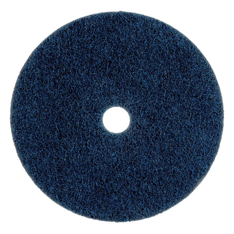3M PN-DH Scotch-Brite Precision Surface Conditioning Disc, Very Fine, Blue, 7 in x 7/8 in Center Hole, Hook and Loop (7100271024) (25 Pack) - 3