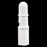 3M 33995 OEM Match Adjustable Ripple Tip Single Use Plastic Nozzle White (7100271058) (50 Pack) - 3