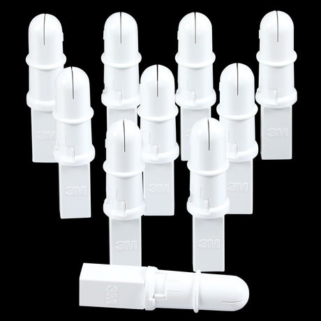 3M 33995 OEM Match Adjustable Ripple Tip Single Use Plastic Nozzle White (7100271058) (50 Pack) - 5