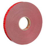 3M RP+160GF VHB Tape, Gray, 1 in x 36 yd, 62 mil, Film Liner (7100273259) (9 Pack) - 5