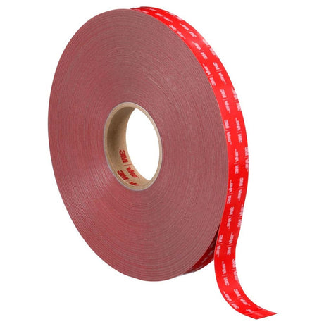 3M RP+060GF VHB Tape , Gray, 1 in x 36 yd, 25 mil, Film Liner (7100273260) (9 Pack)