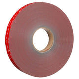 3M RP+060GF VHB Tape , Gray, 1 in x 36 yd, 25 mil, Film Liner (7100273260) (9 Pack) - 2