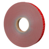 3M RP+060GF VHB Tape , Gray, 1 in x 36 yd, 25 mil, Film Liner (7100273260) (9 Pack) - 3