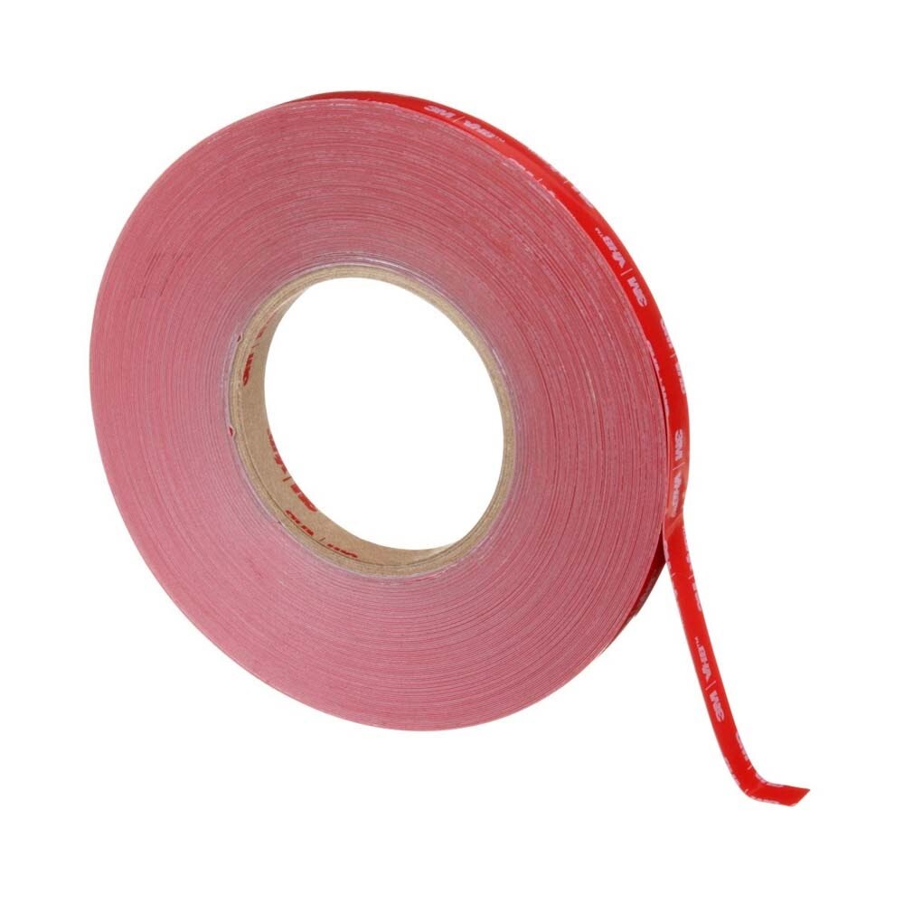 3M RP+160GF VHB Tape , Gray, 1/2 in x 36 yd, 62 mil, Film Liner (7100273400) (18 Pack) - 4