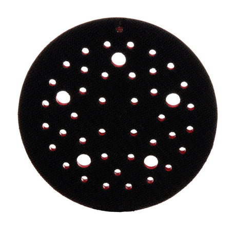 3M Xtract Hookit Hook and Loop Sanding Disc Backup Pad, Hard, Red, 5 in, 44 Holes, Low Profile, Max 12000 RPM OPM, 5/16-24 EXT (89410) (7100273463)  - (10Pack) - 4