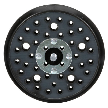 3M Xtract Hookit Back-up Pad, Extra Hard, Black, 5 in, 44 Holes, 5/16-24 EXT, Max 12000 rpm (89052) (7100273845)  - (10Pack) - 4