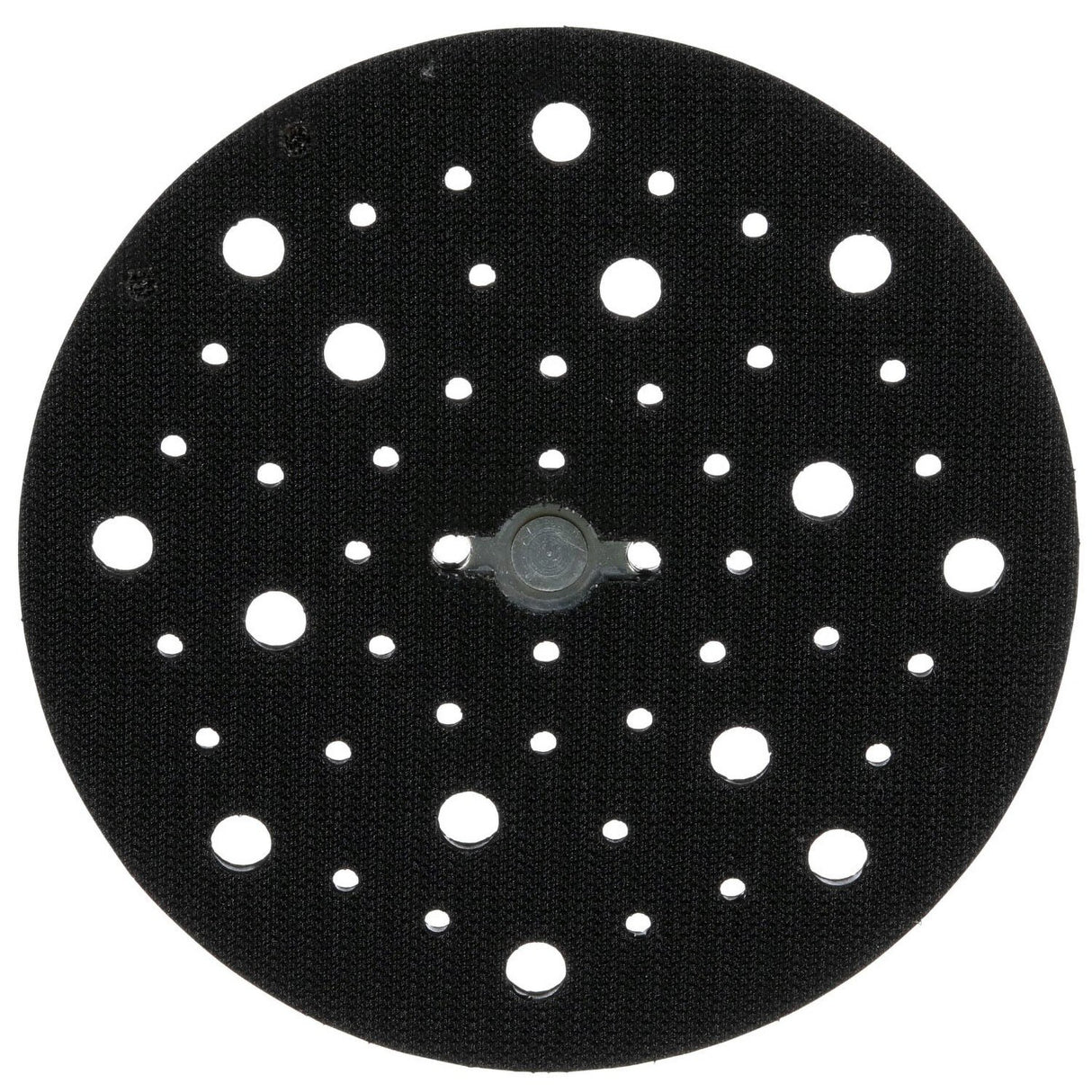 3M Xtract Hookit Back-up Pad, Extra Hard, Black, 6 in, 49 Holes, 5/16-24 EXT, Max 12000 rpm (89053) (7100273863)  - (10Pack)