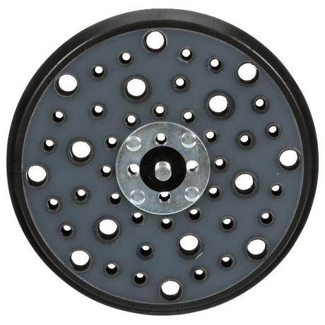 3M Xtract Hookit Back-up Pad, Extra Hard, Black, 6 in, 49 Holes, 5/16-24 EXT, Max 12000 rpm (89053) (7100273863)  - (10Pack) - 2