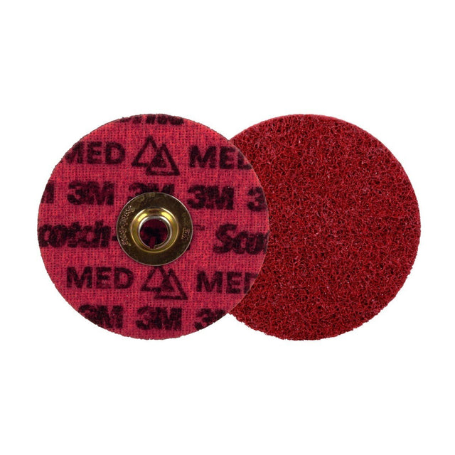 3M PN-DN Scotch-Brite Precision Surface Conditioning TN Quick Change Disc, Medium, 4-1/2 in (7100274538)  - (10 Pack)