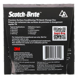 3M PN-DN Scotch-Brite Precision Surface Conditioning TN Quick Change Disc, Medium, 4-1/2 in (7100274538)  - (10 Pack) - 3