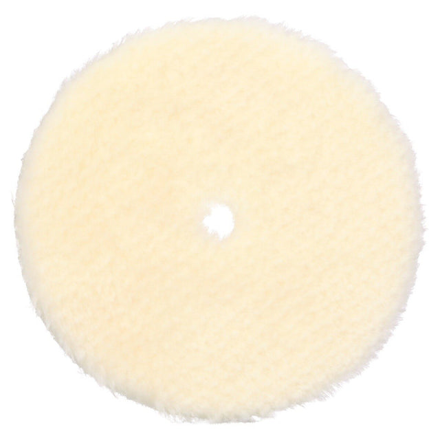 3M 34124 Hookit Random Orbital Coarse Wool Compounding Pad, White, 6 in x 150 mm (7100276846) (12 Pack)