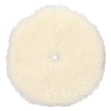 3M 34121 Hookit Random Orbital Medium Wool Compounding Pad, White, 5 in x 130 mm (7100276848) (12 Pack)