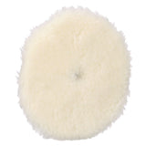 3M 34121 Hookit Random Orbital Medium Wool Compounding Pad, White, 5 in x 130 mm (7100276848) (12 Pack) - 3