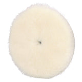 3M 34121 Hookit Random Orbital Medium Wool Compounding Pad, White, 5 in x 130 mm (7100276848) (12 Pack) - 4