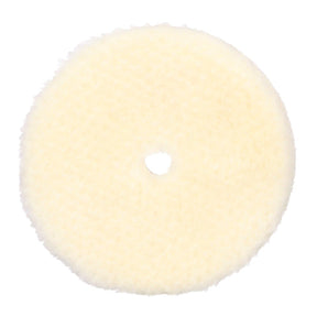 3M 34120 Hookit Random Orbital Coarse Wool Compounding Pads, White, 5 in x 130 mm (7100276851) (12 Pack)