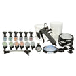 3M PPS Performance Industrial Spray Gun Starter Kit with PPS Series 2.0 22 oz Cup System, 12 Replaceable Nozzles, Whip Hose, Air Control Valve (26878) (7100283739)  - (2Pack)