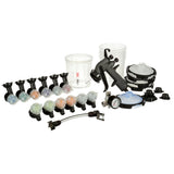 3M PPS Performance Industrial Spray Gun Starter Kit with PPS Series 2.0 22 oz Cup System, 12 Replaceable Nozzles, Whip Hose, Air Control Valve (26878) (7100283739)  - (2Pack) - 3