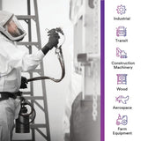 3M PPS Performance Industrial Spray Gun Starter Kit with PPS Series 2.0 22 oz Cup System, 12 Replaceable Nozzles, Whip Hose, Air Control Valve (26878) (7100283739)  - (2Pack) - 7