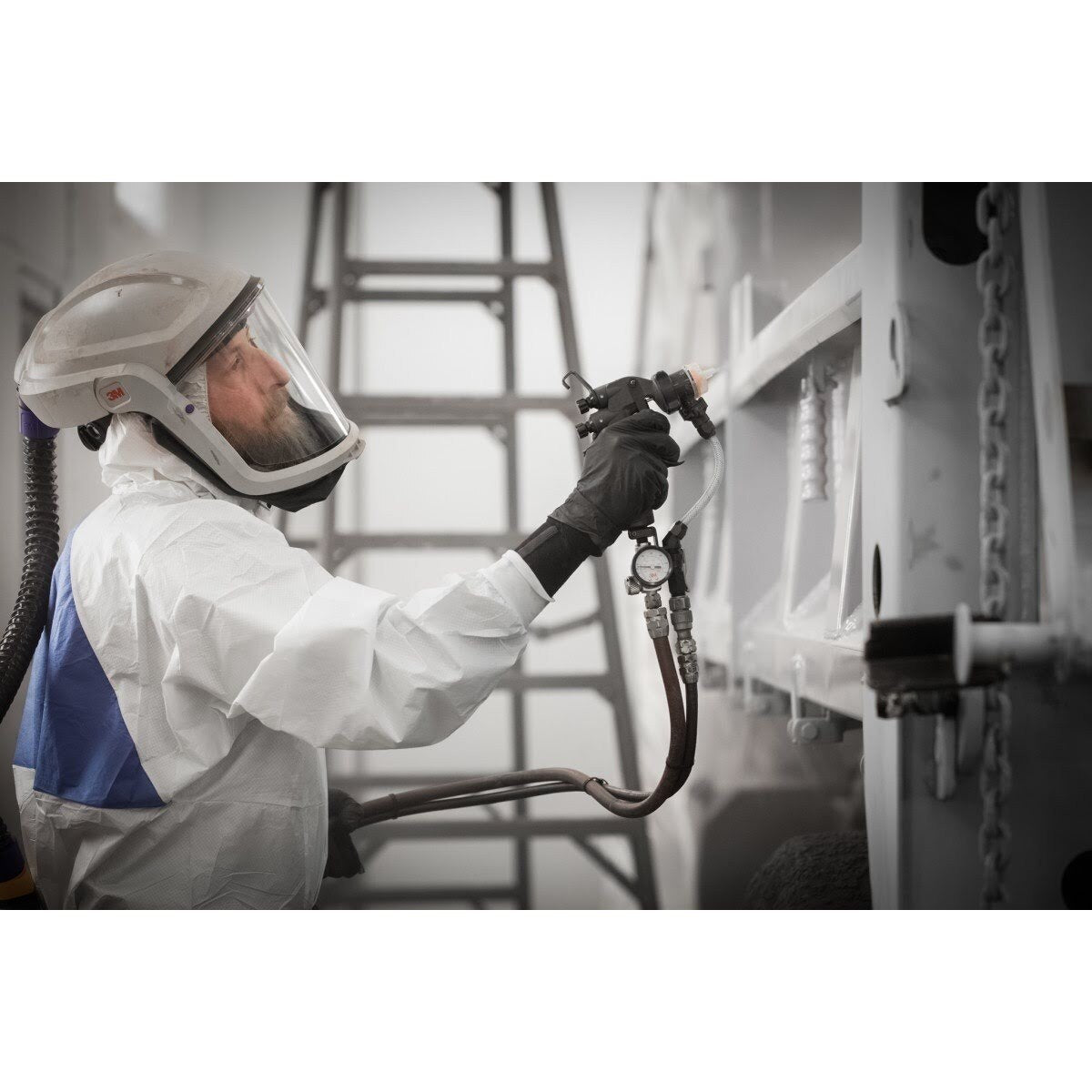 3M PPS Performance Industrial Spray Gun Starter Kit with PPS Series 2.0 22 oz Cup System, 12 Replaceable Nozzles, Whip Hose, Air Control Valve (26878) (7100283739)  - (2Pack) - 8