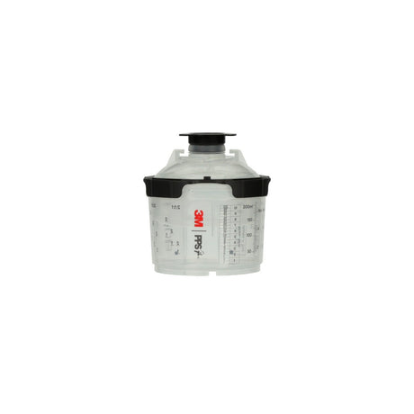 3M 26028 PPS Spray Cup System Kit, Micro, 3 oz, 200 Micron Filter, Lids, Liners and Plugs (7100283749) - 2