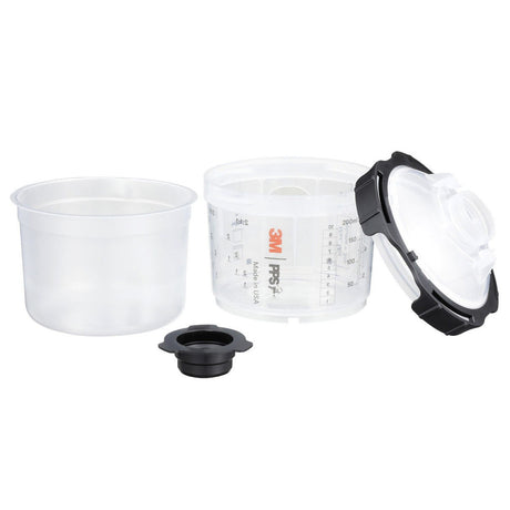 3M 26114 PPS Spray Cup System Kit, Mini, 6.8 oz, 200 Micron Filter (7100284553) - 3